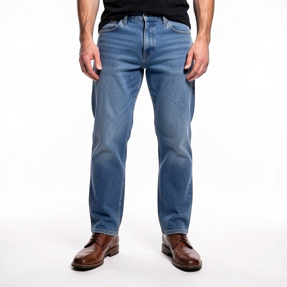 WIND RIVER LINED DENIM JEANS MEN'S SIZE 36x30 BLUE WITH FLEECE LINING